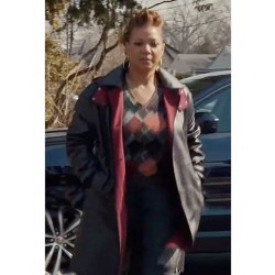 The Equalizer Queen Latifah Leather Coat