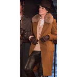 The Gentlemen Michelle Dockery Fur Coat