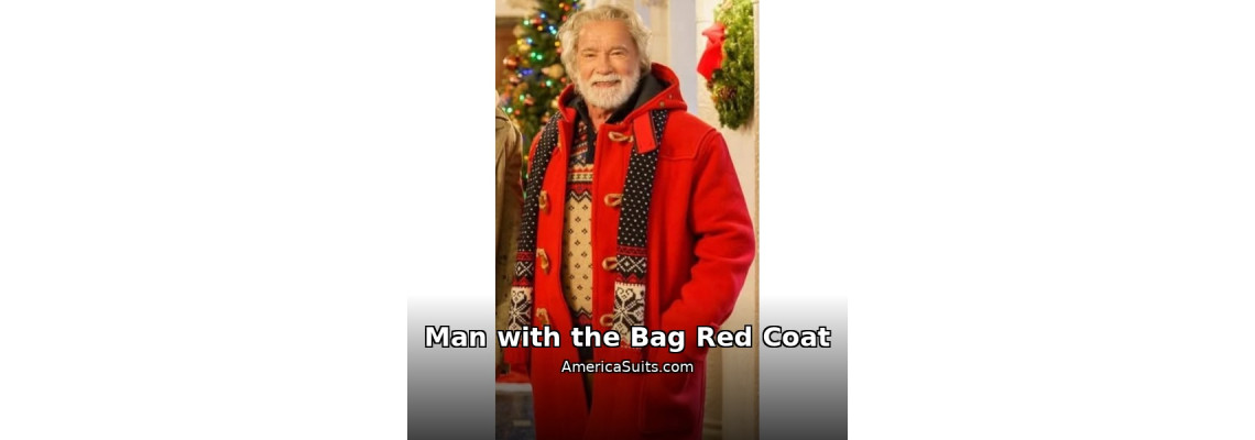The Man with the Bag Arnold Red Coat  Red Duffle Guide
