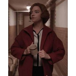 The Queens Gambit Anya Taylor Joy Red Coat The Queens Gambit Anya Taylor Joy Red Coat