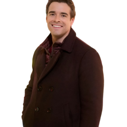 The Snow Must Go On Corey Cott Brown Peacoat
