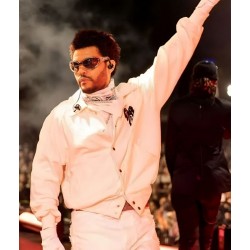 The Weeknd Coachella White Jacket