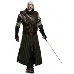 The Witcher 3 Wild Hunt Geralt Bear leather Costume