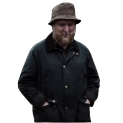 Tim Key The Ballad of Wallis Island 2025 Cotton Jacket