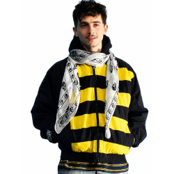 Timothee Chalamet Black Yellow Hooded Jacket