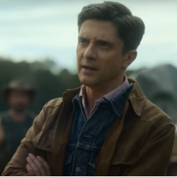 Topher Grace The Waterfront Grady Brown Jacket