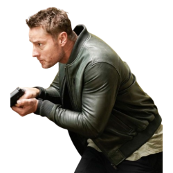 Tracker S02 Colter Shaw Green Bomber Jacket