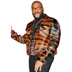 Tyler Perry The Six Triple Eight Leather Jacket