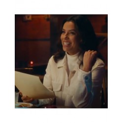 Unplugging Jeanine White Jacket