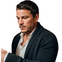 Verity 2026 Josh Hartnett Wool Cardigan