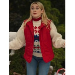 Veronika Slowikowska EXmas 2023 Red Vest