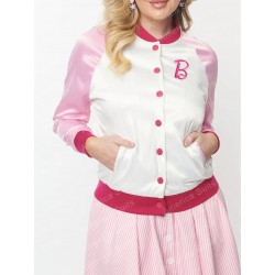 Vintage Barbie Varsity Jacket