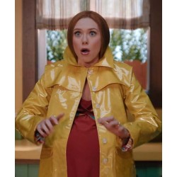 Wanda Maximoff WandaVision Yellow Coat