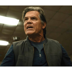 Weapons Josh Brolin Green Cotton Vest