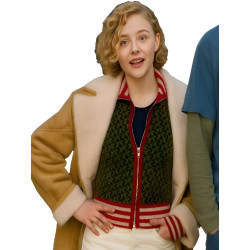 Oh What Fun Chloe Grace Moretz Shearling Leather Jacket 