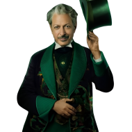 Wicked For Good Jeff Goldblum Floral Coat