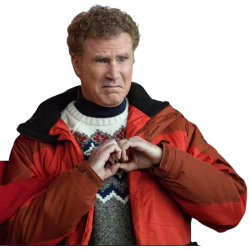Will Ferrell Daddys Home 2 Brad Red Puffer Jacket