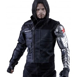 Winter Soldier Bucky Barnes Leather Jacket