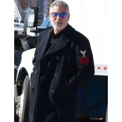 Wolves George Clooney Wool Coat