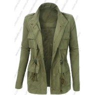 Women Army Style Jacket