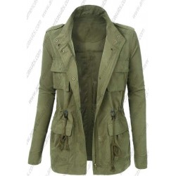 Women Army Style Jacket