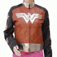 Wonder Woman Diana Prince Leather Jacket