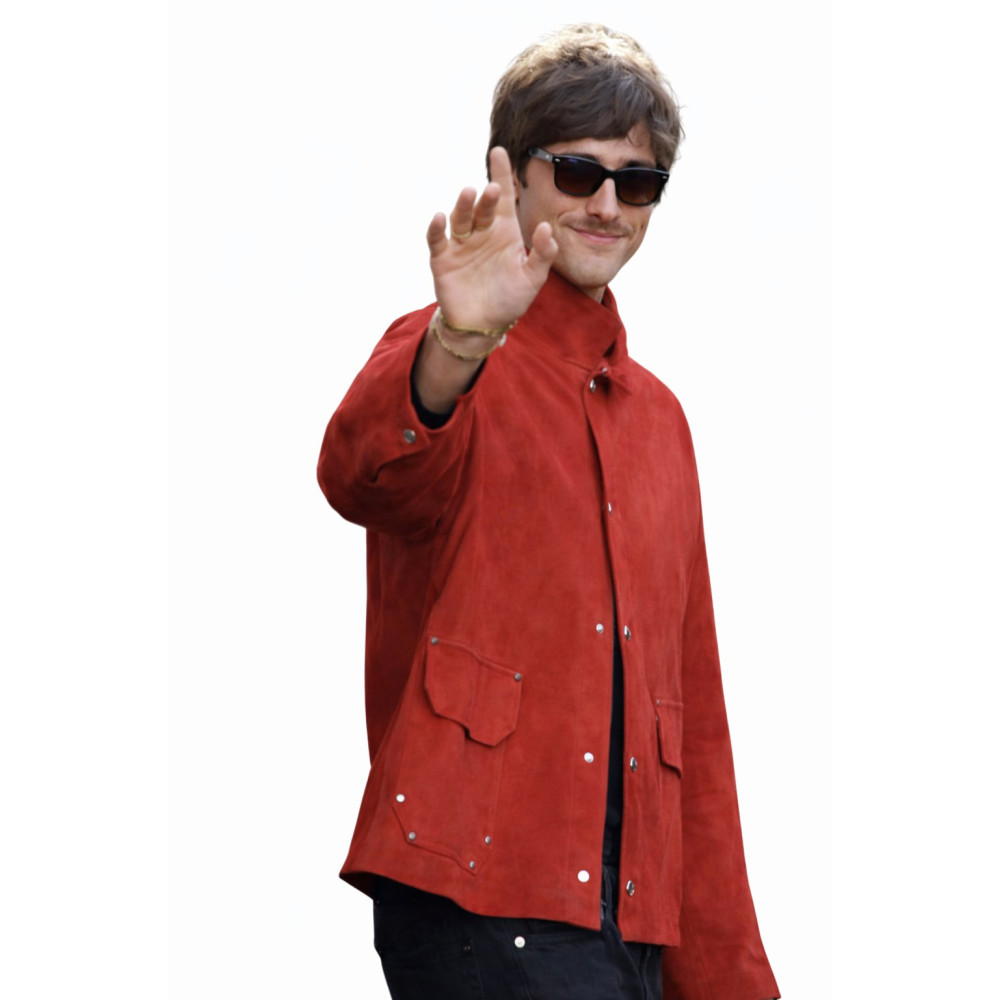 Wuthering Heights Jacob Elordi Suede Jacket | America Suits