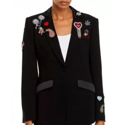 Yara Shahidi Grown-ish S04 Black Blazer