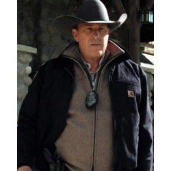 Yellowstone John Dutton Blue Cotton Jacket