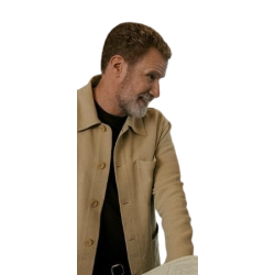 You Are Cordially Invited Will Ferrell Beige Jacket