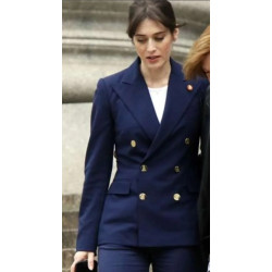 Zero Day Lizzy Caplan Blue Blazer