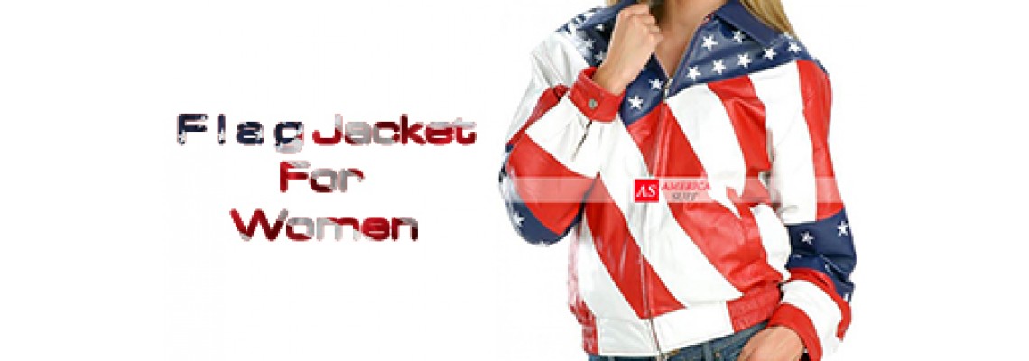 american Flag Jacket For Women
