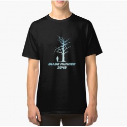 Blade Runner 2049 Tree Printed Black T-shirt