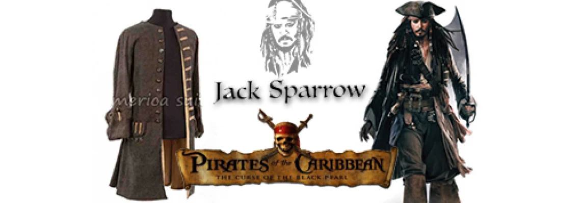 Captain Jack Spparow Infamous Vest From Pirates Of The Caribbean Movie