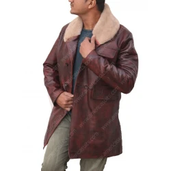 Lord Asriel His Dark Materials Leather Coat