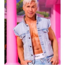 Ryan Gosling Ken Denim Vest