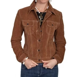 Big Sky Season 3 Kylie Bunbury Suede Jacket
