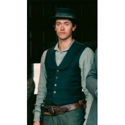 Billy The Kid S01 William H. Bonney Navy Blue Vest