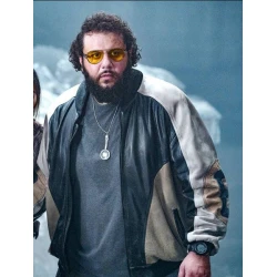 Black Adam Karim Leather Jacket