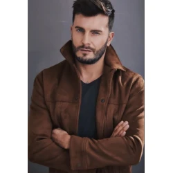 Cameron Moir Brown Leather Jacket