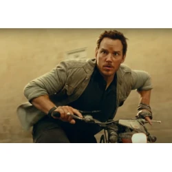 Chris Pratt Jurassic World Dominion Owen Grady Denim Jacket Chris Pratt Jurassic World Dominion Owen Grady Denim Jacket