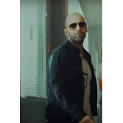 Cop Secret Bussi Black Leather Jacket