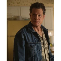 Dylan Walsh Superman And Lois General Sam Lane Denim Jacket