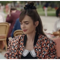 Emily In Paris S03 Emily Cooper Bomber Jacket