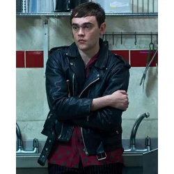 Gangs of London Brian Vernel Biker Black Leather Jacket