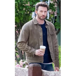 Ghosted Chris Evans Cotton Jacket