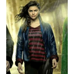 Gotham Knights Fallon Smythe Blue Leather Jacket Gotham Knights Fallon Smythe Blue Leather Jacket