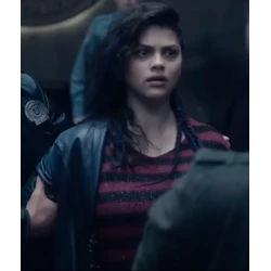 Gotham Knights Harper Row Black Leather Jacket Gotham Knights Harper Row Black Leather Jacket