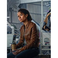 Gugu Mbatha Raw Lift 2023 Brown Jacket