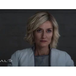 Halo Tv Series Natascha McElhone Fleece jacket Halo Tv Series Natascha McElhone Fleece jacket